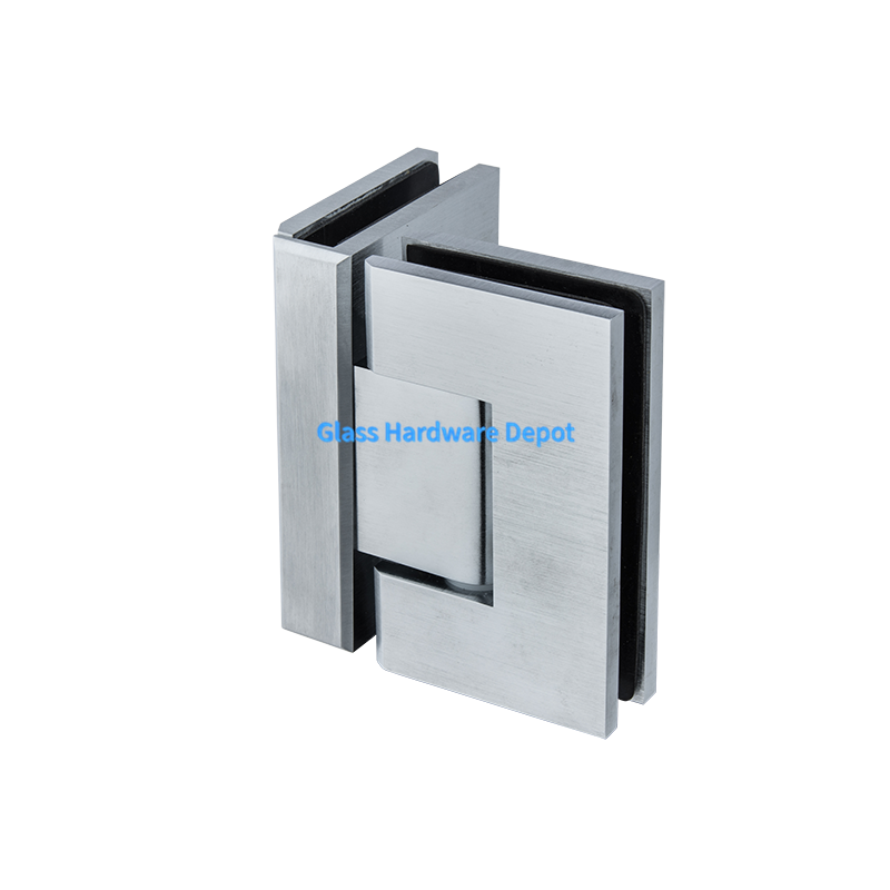 Shower Screen Hinge 90° Glass to Glass Glass Hardware Depot