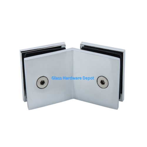 Shower Screen Bracket 135° Glass to Glass Glass Hardware Depot